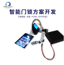 智能锁人脸识别解决方案指纹门锁定制开发物联网软硬件标准方案