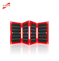 ETFE 28W快充太阳能 充电器 支持9V 12V智能识别太阳能折叠包